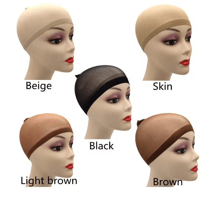Ventilated Nylon Mesh Wig Cap Set 2