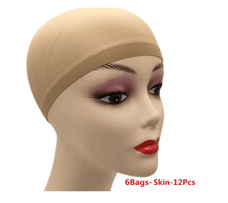 Ventilated Nylon Mesh Wig Cap Set 8