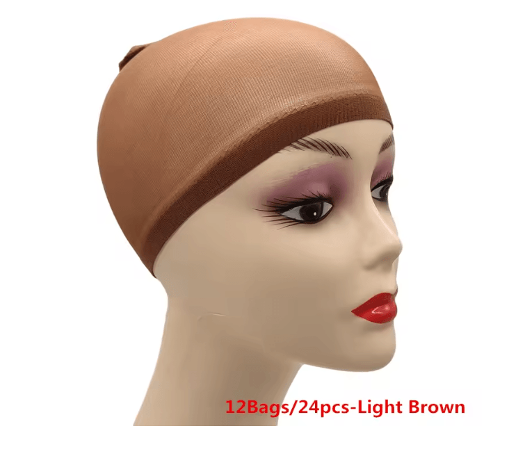 Ventilated Nylon Mesh Wig Cap Set 14