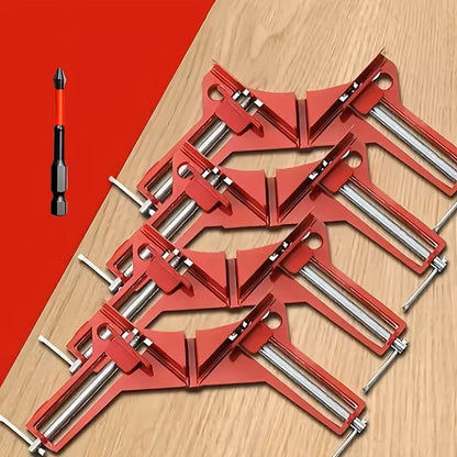 90 Right Angle Corner Clamp HeavyDuty LShape Clamp For Woodworking Picture Frames Glass And DIY Cor 2