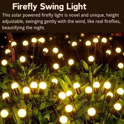 Solar Glow Sway RGB Garden Lights  Outdoor Solar Pathway  Patio Illumination 2