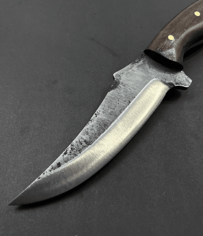 Hand-Forged 5160 Steel Bushcraft Knife 10" | Custom Engraved Hunting Knife | Outdoor Survival Blade
