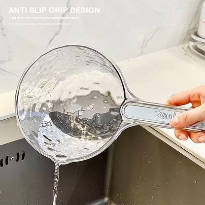 Durable Thickened PET Water Ladle  Unbreakable Dipper For Bathing Washing  Watering 2