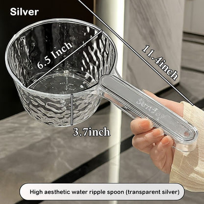 Durable Thickened PET Water Ladle  Unbreakable Dipper For Bathing Washing  Watering 5