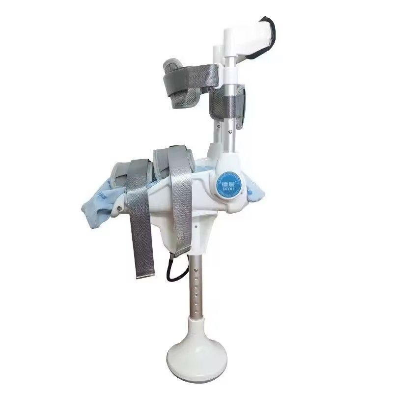 HandsFree Knee Crutch Walker  SingleLeg Telescoping Mobility Support Aid 2