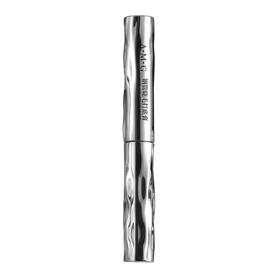 Metal Iron Waterproof Silk Fiber Mascara  Long Black Curling  NonClumping Lash Extension Effect 5