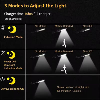 SolarPro Outdoor MotionSensor LED Street Light  Waterproof Solar Street Light With 3 Lighting Modes 3