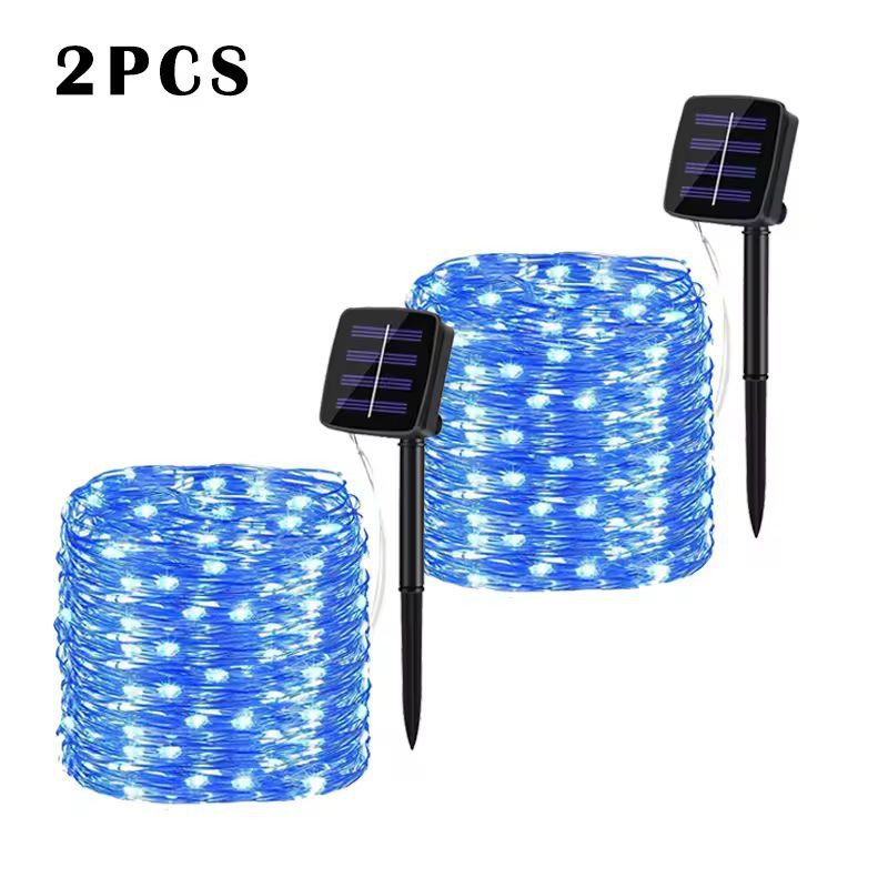 SolarGlow Pro Outdoor LED String Lights  Waterproof Garden Fairy Lights For Patio Party  Christmas 13