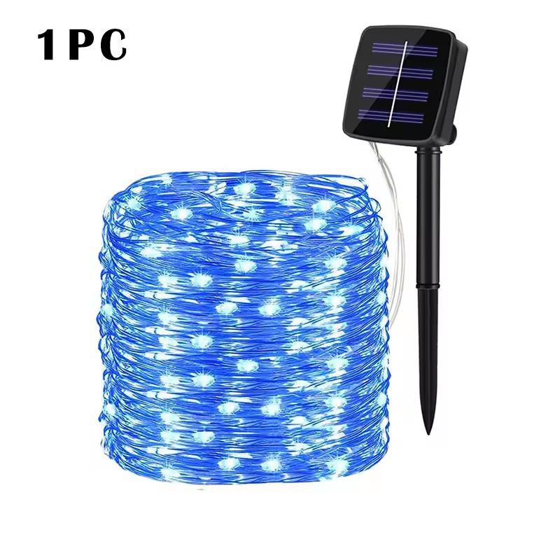 SolarGlow Pro Outdoor LED String Lights  Waterproof Garden Fairy Lights For Patio Party  Christmas 8