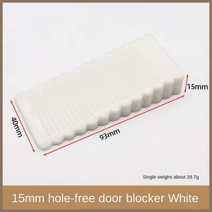 Safety Silicone Door Stopper Block NoDrill AntiSlip Wedge For Home And Office 1