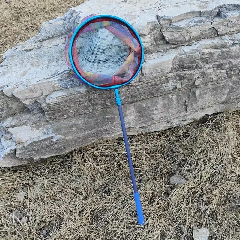 Kids Telescopic Butterfly  Fishing Landing Net With AntiSlip Handle 3