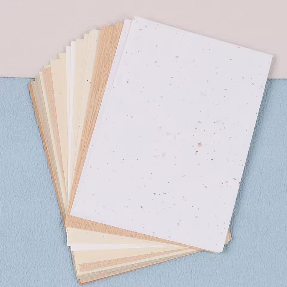 Textured Craft Paper Deluxe  20Sheet Mixed Scrapbook Pack For DIY Journals  Collage 1