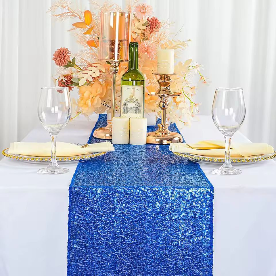 Glitter Shine Sequin Table Runner 30by180 Cm  Sparkling Party  Wedding Table Decor 3