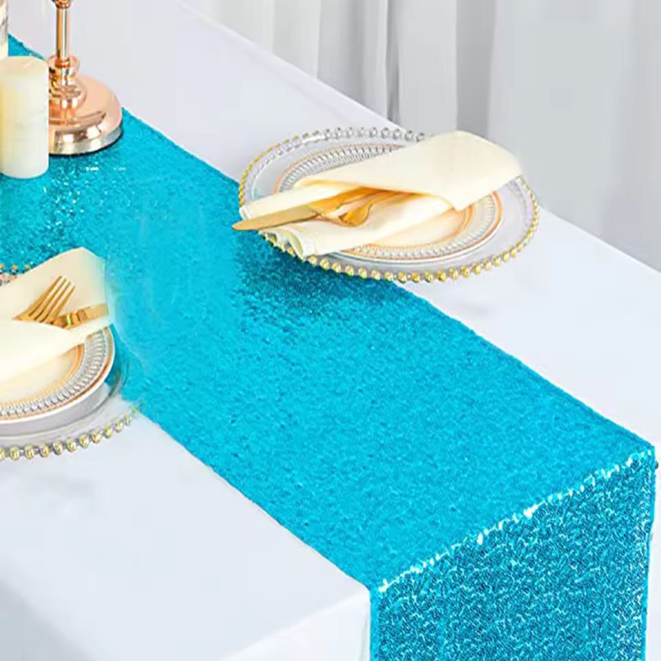 Glitter Shine Sequin Table Runner 30by180 Cm  Sparkling Party  Wedding Table Decor 7