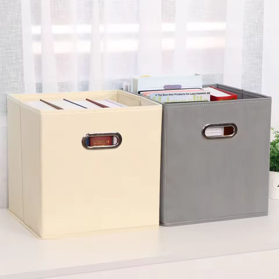 SmartFold Fabric Storage Organizer Box  Foldable Closet  Drawer Storage Bin For Clothes Toys  Books 4