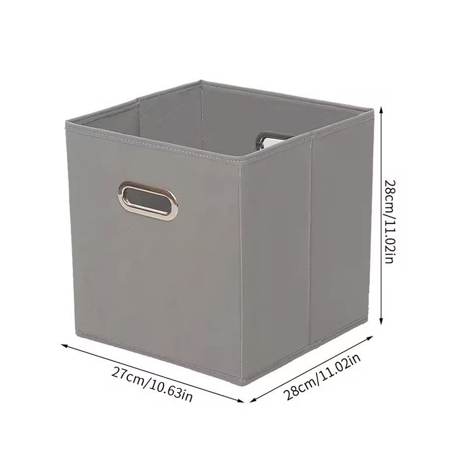 SmartFold Fabric Storage Organizer Box  Foldable Closet  Drawer Storage Bin For Clothes Toys  Books 5