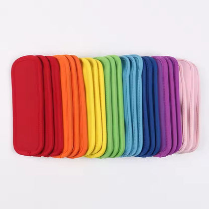 Reusable Ice Pop Sleeves  Insulated Freezer Pop Holders For NoMess NoFreeze Snacking 5