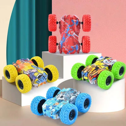 DoubleSided Inertia OffRoad Toy Car For Kids With AntiCollision Design 4