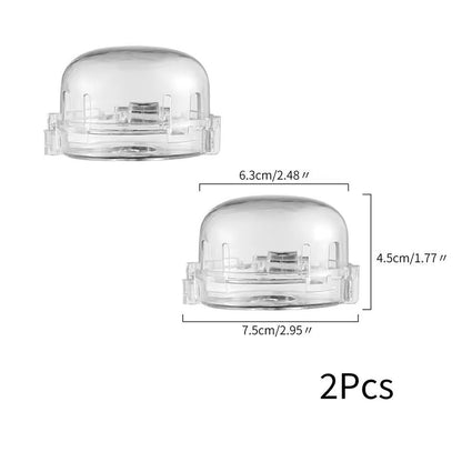 ClearGuard 2Piece Gas Stove Knob Cover Set  Child Proof Stove Knob Lock For Safe Kitchens 6