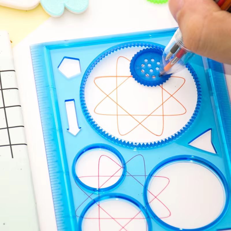 Creative Geometry Spirograph Drawing Stencils Set For Kids Art  Crafts 2
