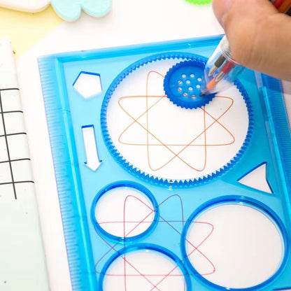 Creative Geometry Spirograph Drawing Stencils Set For Kids Art  Crafts 2