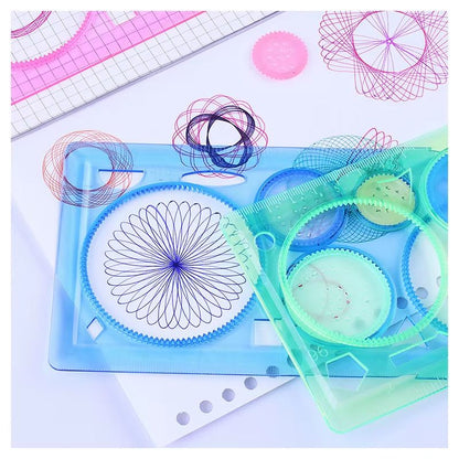 Creative Geometry Spirograph Drawing Stencils Set For Kids Art  Crafts 3
