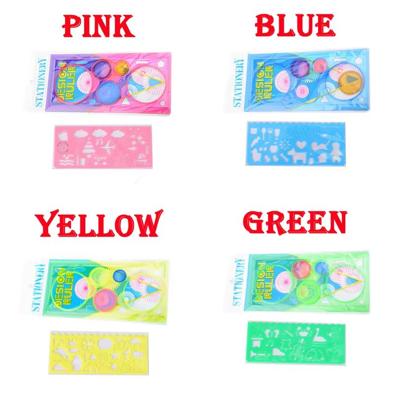 Creative Geometry Spirograph Drawing Stencils Set For Kids Art  Crafts 4