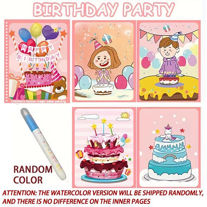 Magical Montessori Water Drawing Book  Reusable Sensory Coloring Toy For Kids 10