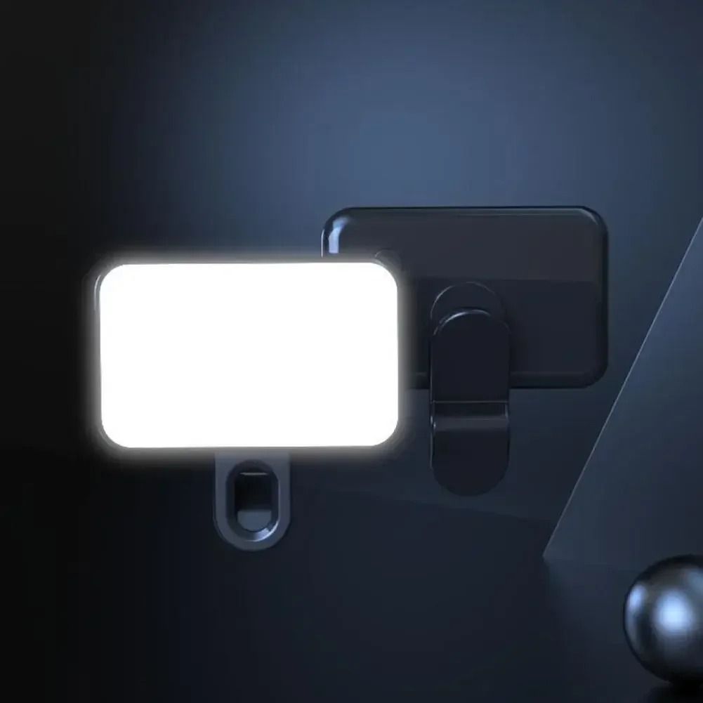 Pocket LED Selfie Light Tri Color Clip On Video And Photo Fill Lamp 2