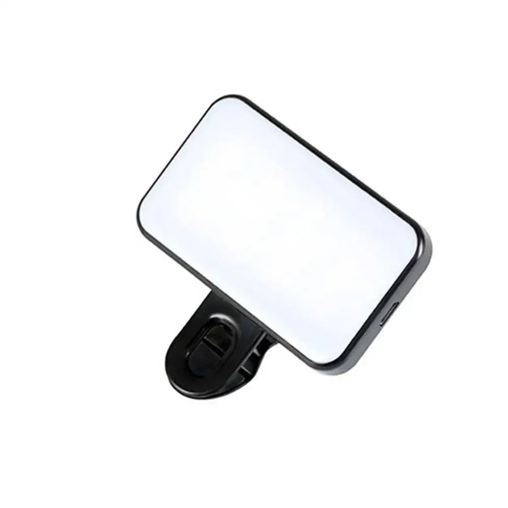 Pocket LED Selfie Light Tri Color Clip On Video And Photo Fill Lamp 6