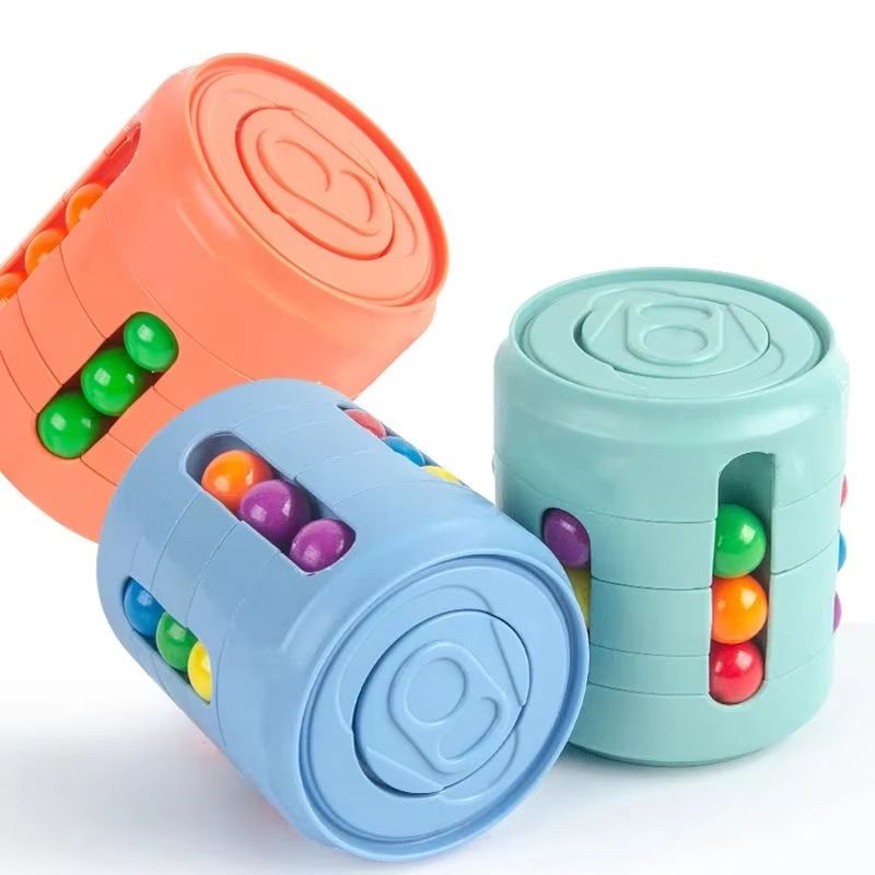 Magic Color Beans Fidget Spinner Stress Relief Toy For Kids And Adults