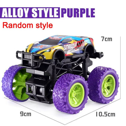 Pull Back 4Wheel Drive OffRoad SUV Toy Car For Kids 13