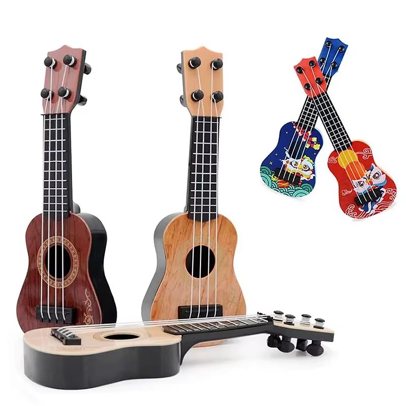 Mini 4 String Kids Classical Guitar Ukulele Toy For Beginners