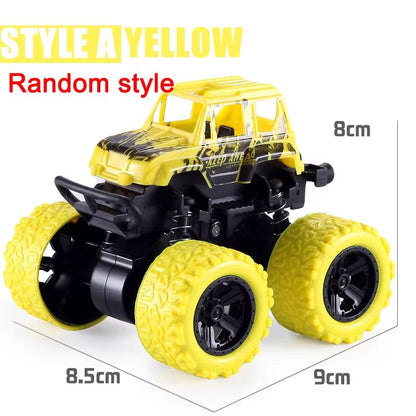 Dinosaur Monster Truck Pull Back Inertia Car Toy For Kids 11