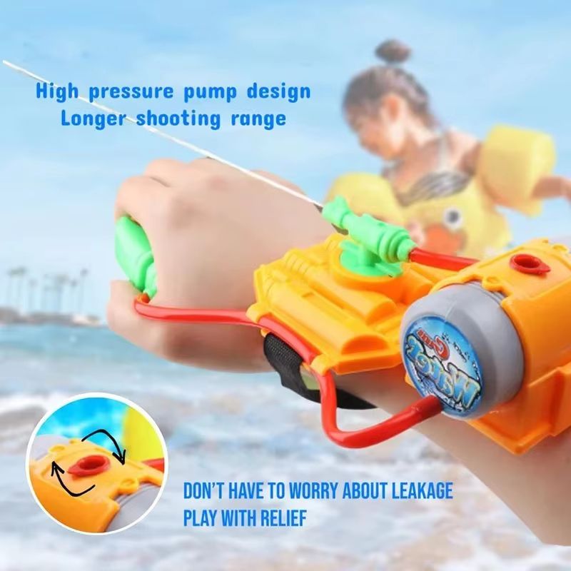 Wrist Squirt Water Guns Toy  Hands Free Kids Water Blaster For Pool And Beach 1