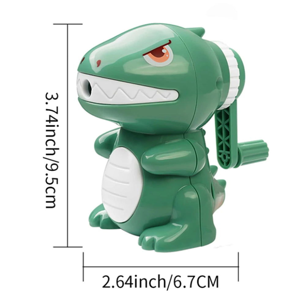 Manual Cartoon Sharpener Dinosaur Pencil Sharpener Fast Sharpening For School Student Home Office U 5