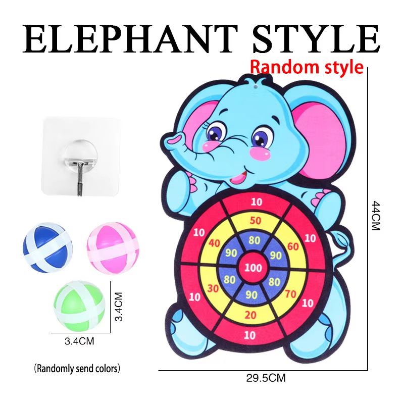 Montessori Sticky Ball Dart Board Target Game For Kids Ages 4 To 6 10
