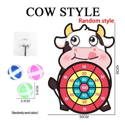 Montessori Sticky Ball Dart Board Target Game For Kids Ages 4 To 6 14