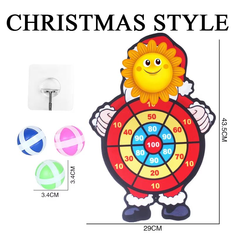 Montessori Sticky Ball Dart Board Target Game For Kids Ages 4 To 6 15