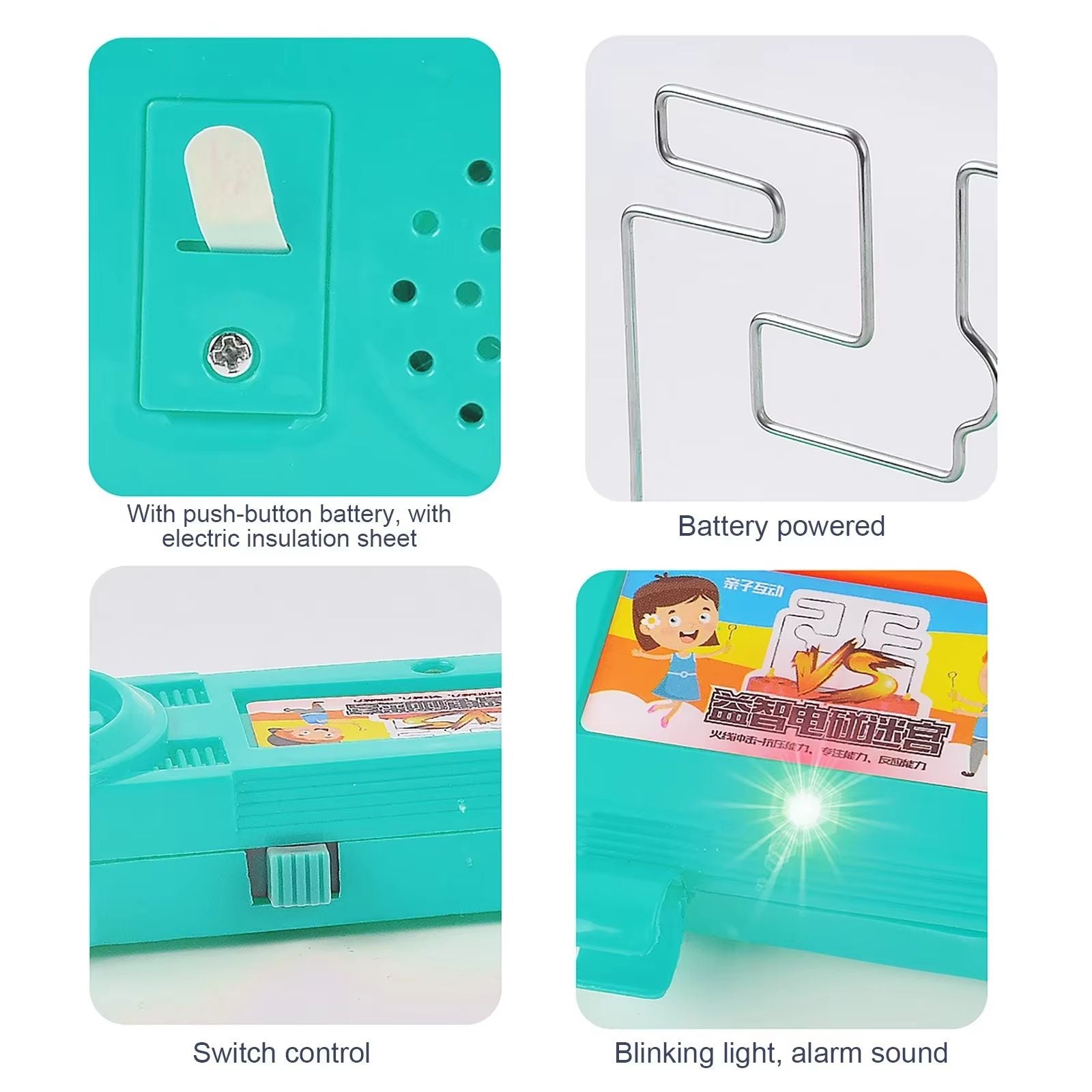 Kids Electric Touch Maze Focus Training Game 2