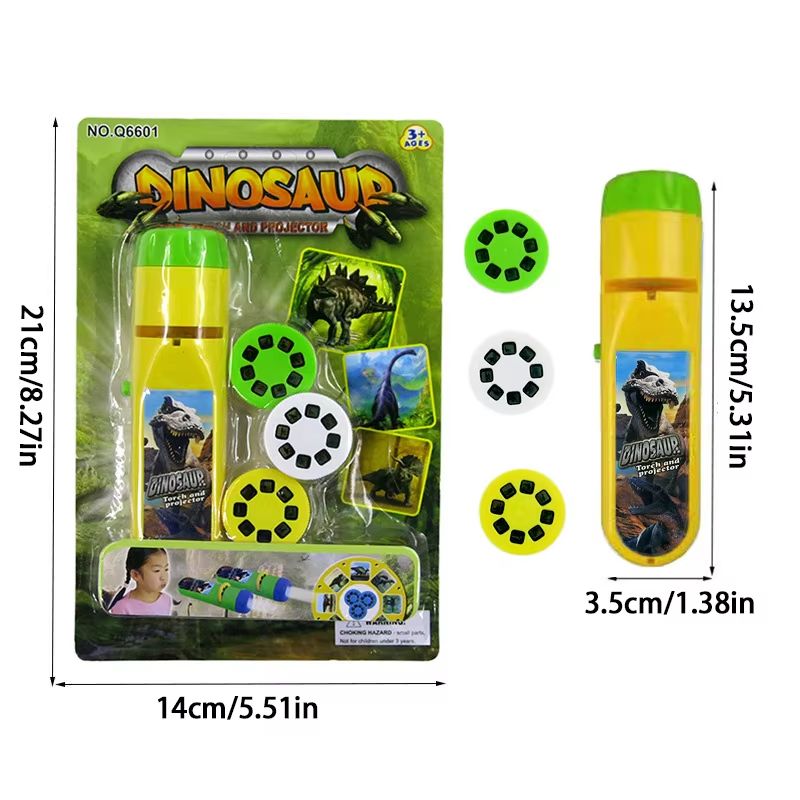 Kids Mini Projector Flashlight With 24 Patterns  Luminous Exploration Lamp Toy 1