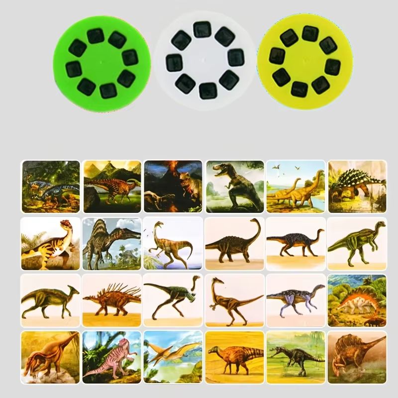 Kids Mini Projector Flashlight With 24 Patterns  Luminous Exploration Lamp Toy 2
