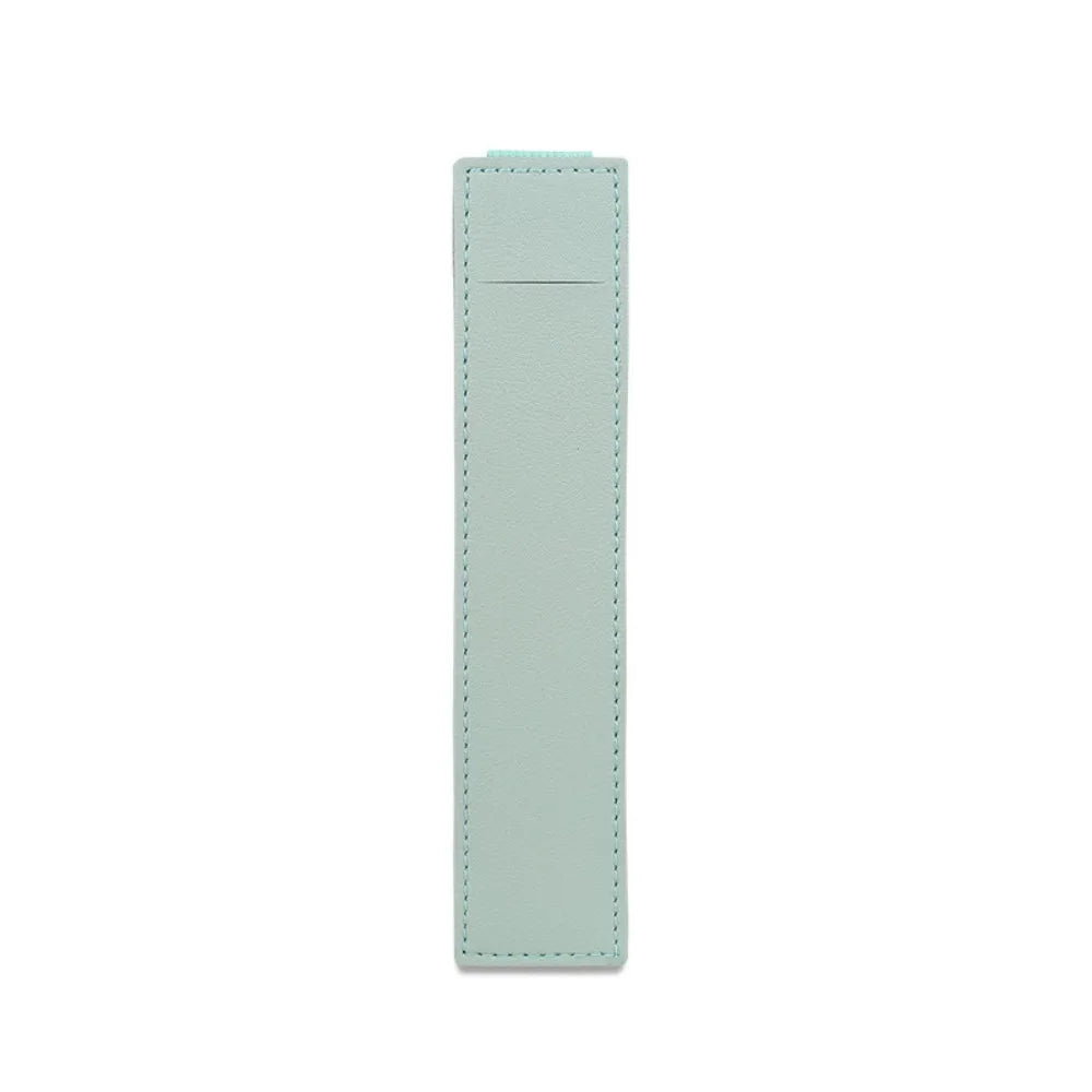 Notebook Pen Case With Elastic Buckle Pu Leather Pen Bag For Office Meeting Fashion School Statione 14