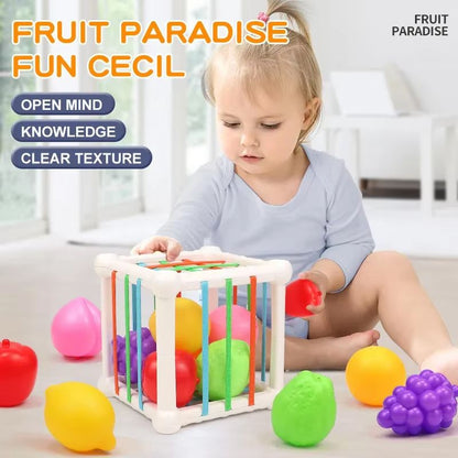 7 Piece Baby Learning Cubes Shape Matching  Stacking Educational Toy Set 3