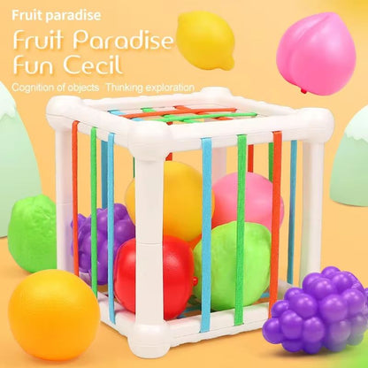 7 Piece Baby Learning Cubes Shape Matching  Stacking Educational Toy Set 5