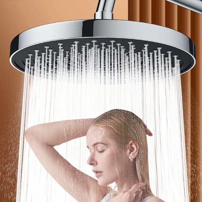 Top Spray Large Water Volume Booster Shower Head Pressurised Home Bathroom Shower Head Set Single H 1