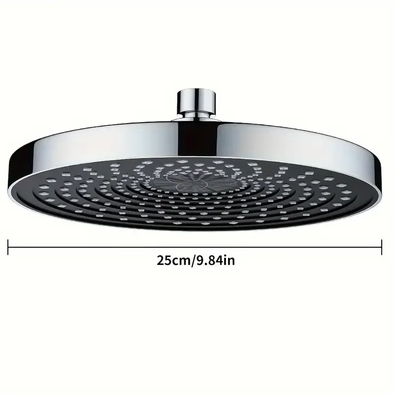Top Spray Large Water Volume Booster Shower Head Pressurised Home Bathroom Shower Head Set Single H 5