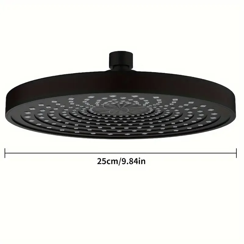 Top Spray Large Water Volume Booster Shower Head Pressurised Home Bathroom Shower Head Set Single H 6
