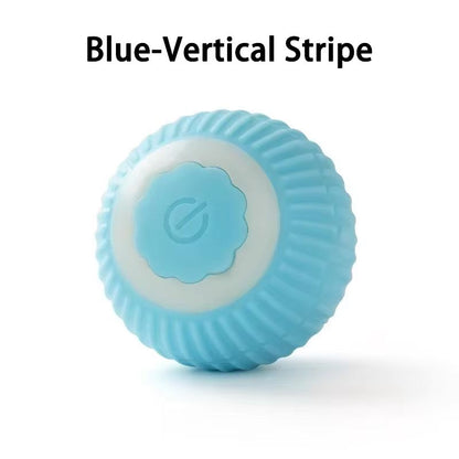 USB Rechargeable Smart Rolling Cat Ball  Automatic Interactive Toy For Indoor Cats 9