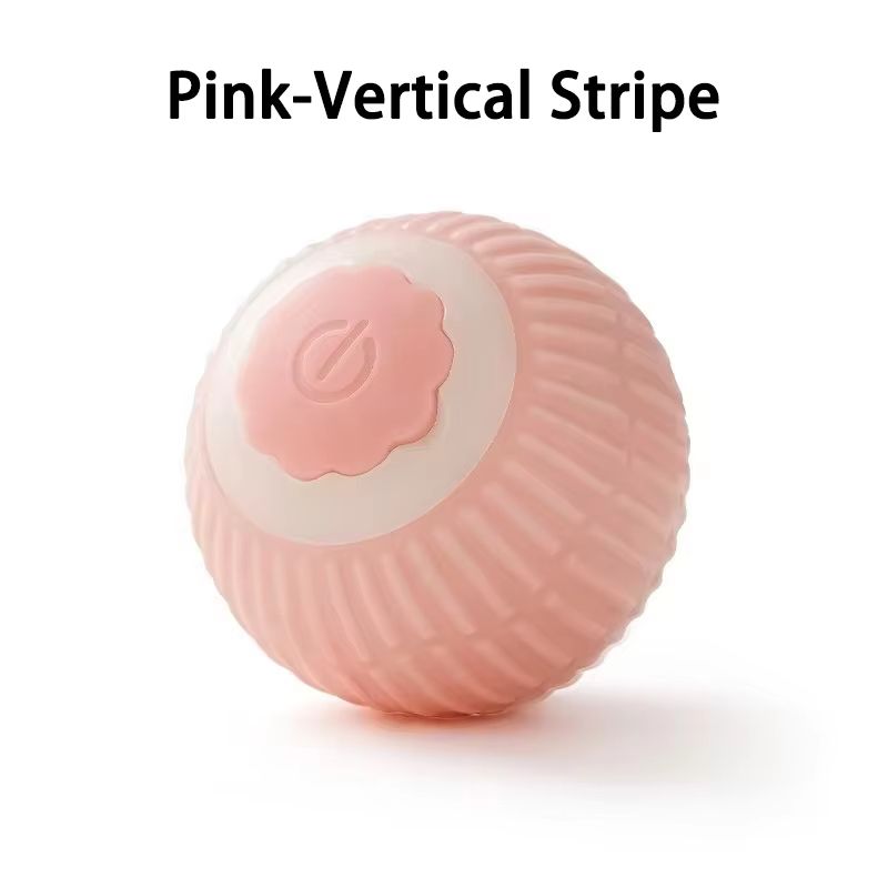 USB Rechargeable Smart Rolling Cat Ball  Automatic Interactive Toy For Indoor Cats 6